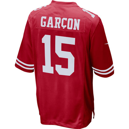 San Francisco 49ers Pierre Garcon 1972 Game Scarlet Football Jersey product image