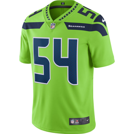 Seattle Seahawks Bobby Wagner Neon 1987 Limited Green Football Jersey product image