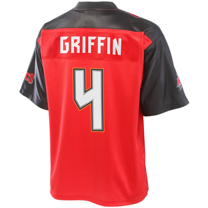 Tampa Bay Buccaneers Ryan Griffin Pro Line Big & Tall Red Football Jersey product image