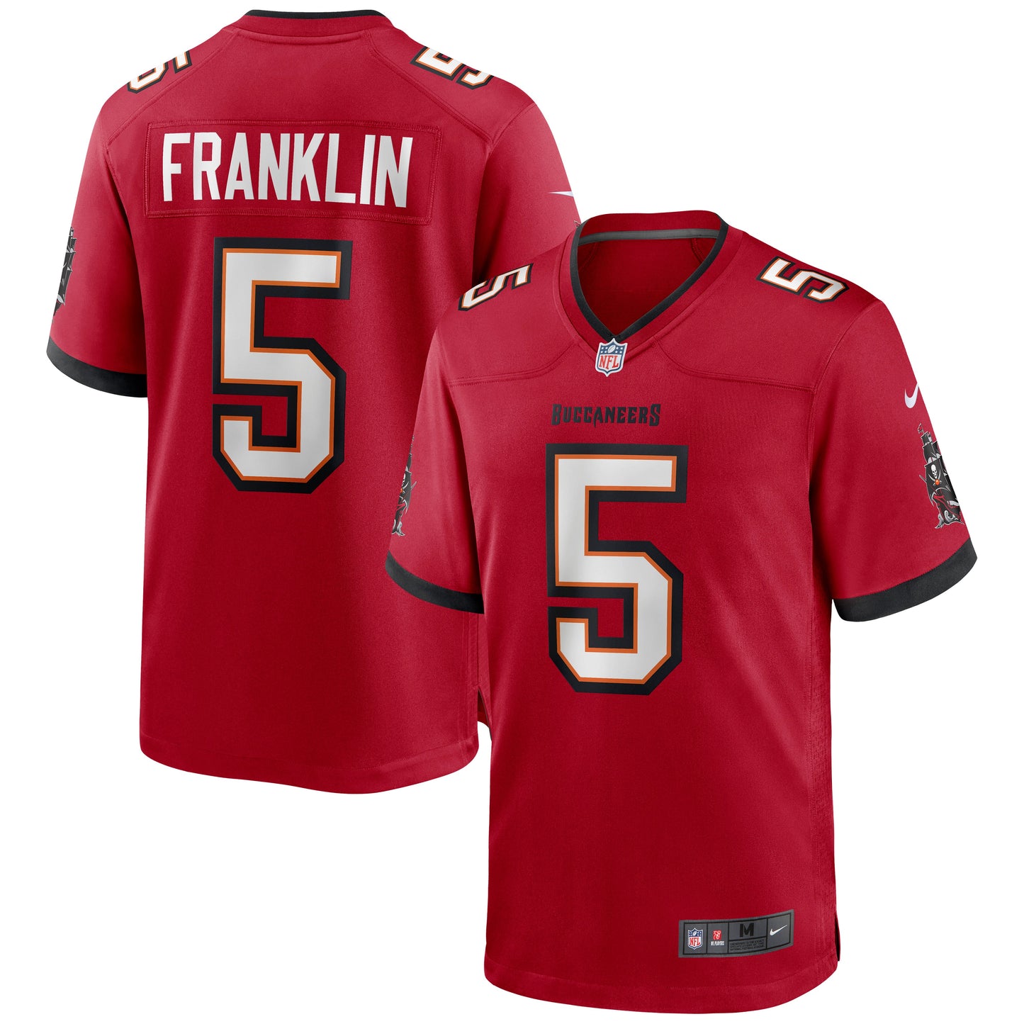 Tampa Bay Buccaneers John Franklin Game Red Football Jersey product image