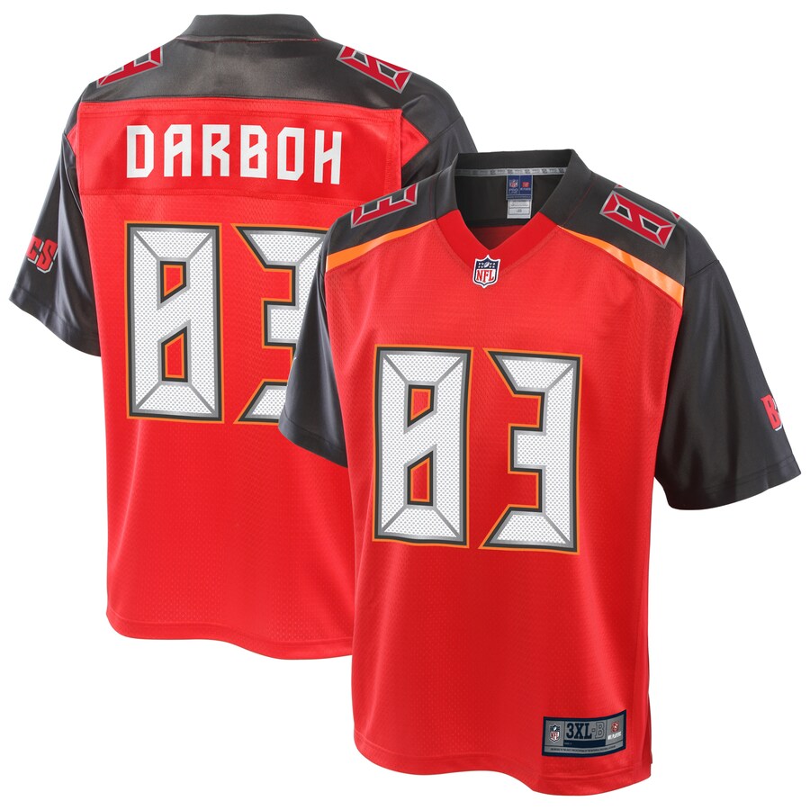 Tampa Bay Buccaneers Amara Darboh Pro Line Big & Tall Red Football Jersey product image