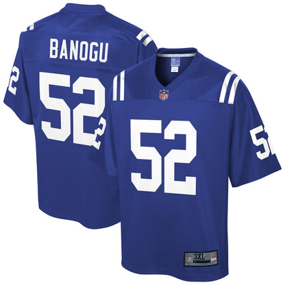 Indianapolis Colts Ben Banogu Pro Line Big & Tall Royal Football Jersey product image