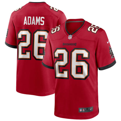 Tampa Bay Buccaneers Andrew Adams Game Red Football Jersey product image