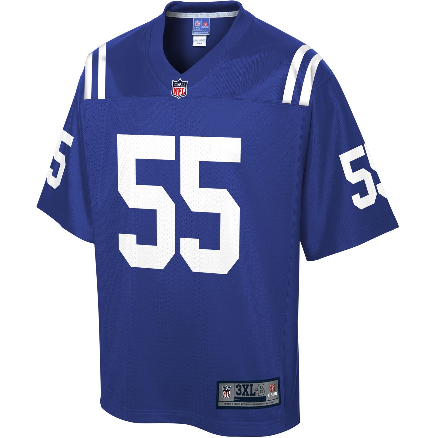Indianapolis Colts Skai Moore Pro Line Big & Tall Royal Football Jersey product image