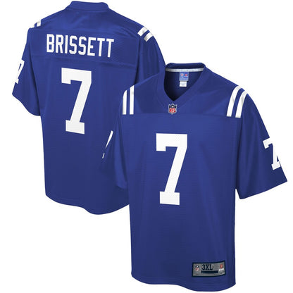 Indianapolis Colts Jacoby Brissett Pro Line Big & Tall Royal Football Jersey product image