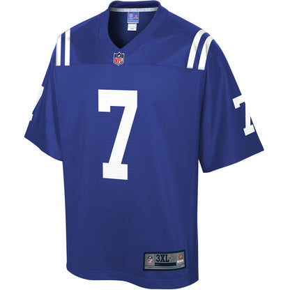 Indianapolis Colts Jacoby Brissett Pro Line Big & Tall Royal Football Jersey product image