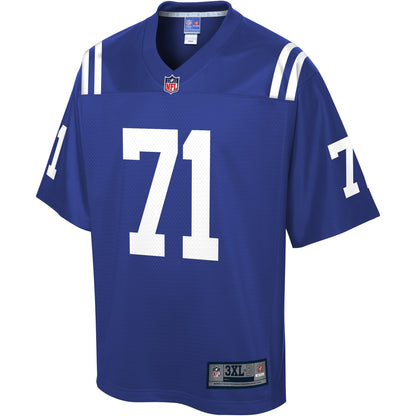 Indianapolis Colts Jackson Barton Pro Line Big & Tall Royal Football Jersey product image