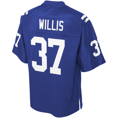 Indianapolis Colts Khari Willis Pro Line Big & Tall Royal Football Jersey product image