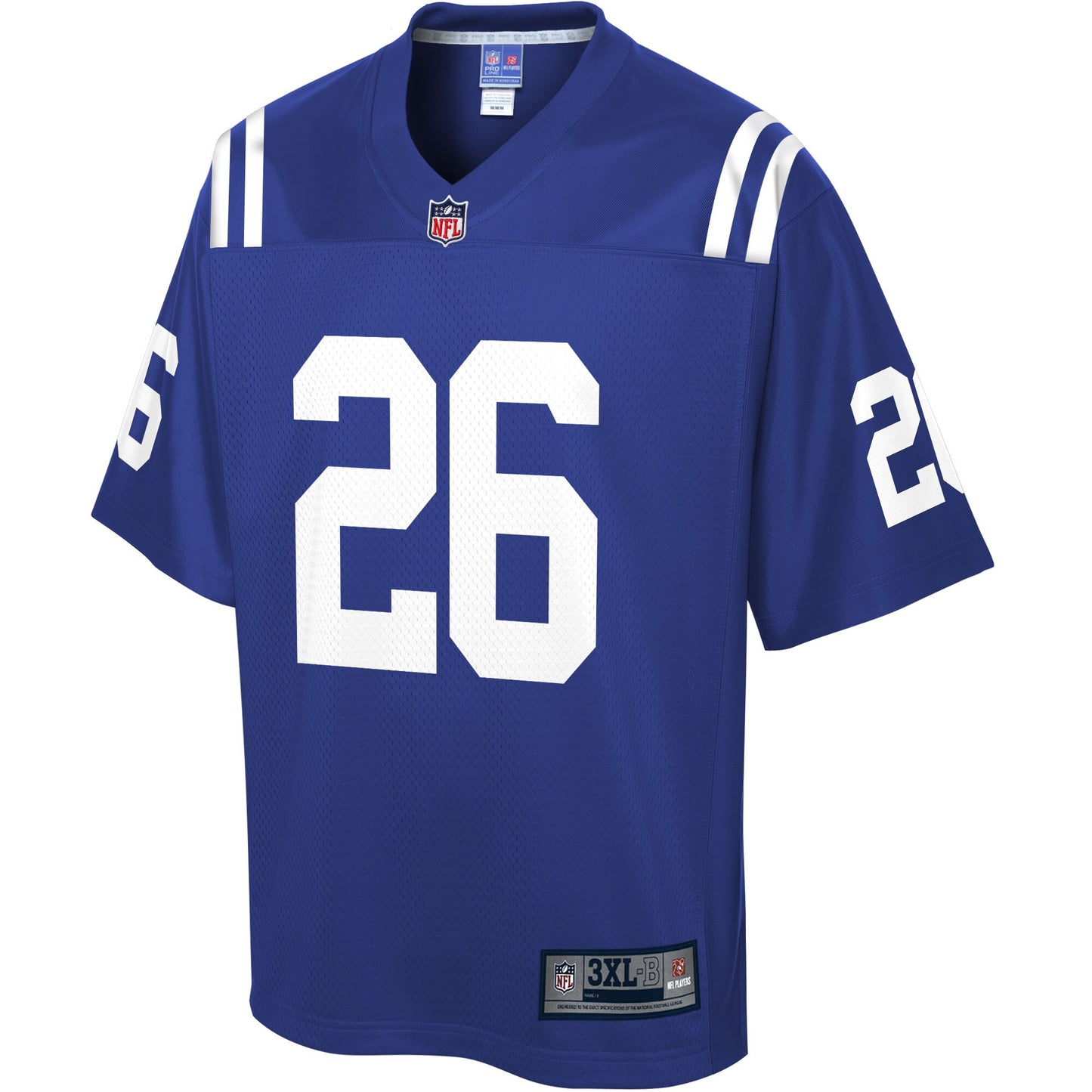 Indianapolis Colts Clayton Geathers Pro Line Big & Tall Royal Football Jersey product image