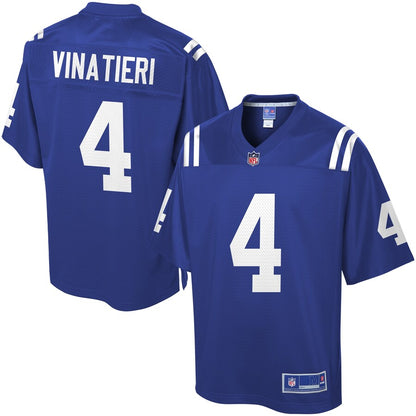 Indianapolis Colts Adam Vinatieri Pro Line Team Color Royal Football Jersey product image