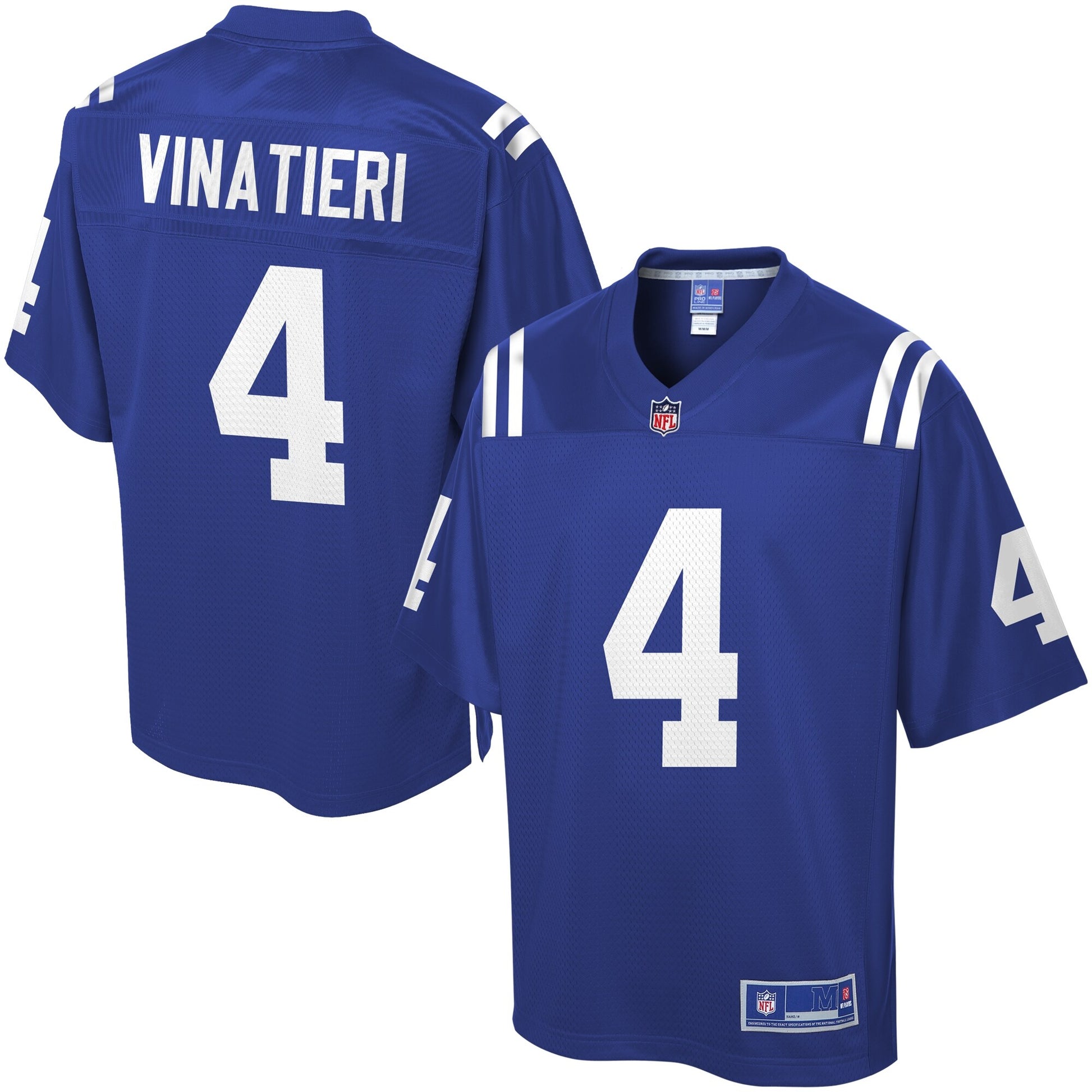 Indianapolis Colts Adam Vinatieri Pro Line Team Color Royal Football Jersey product image