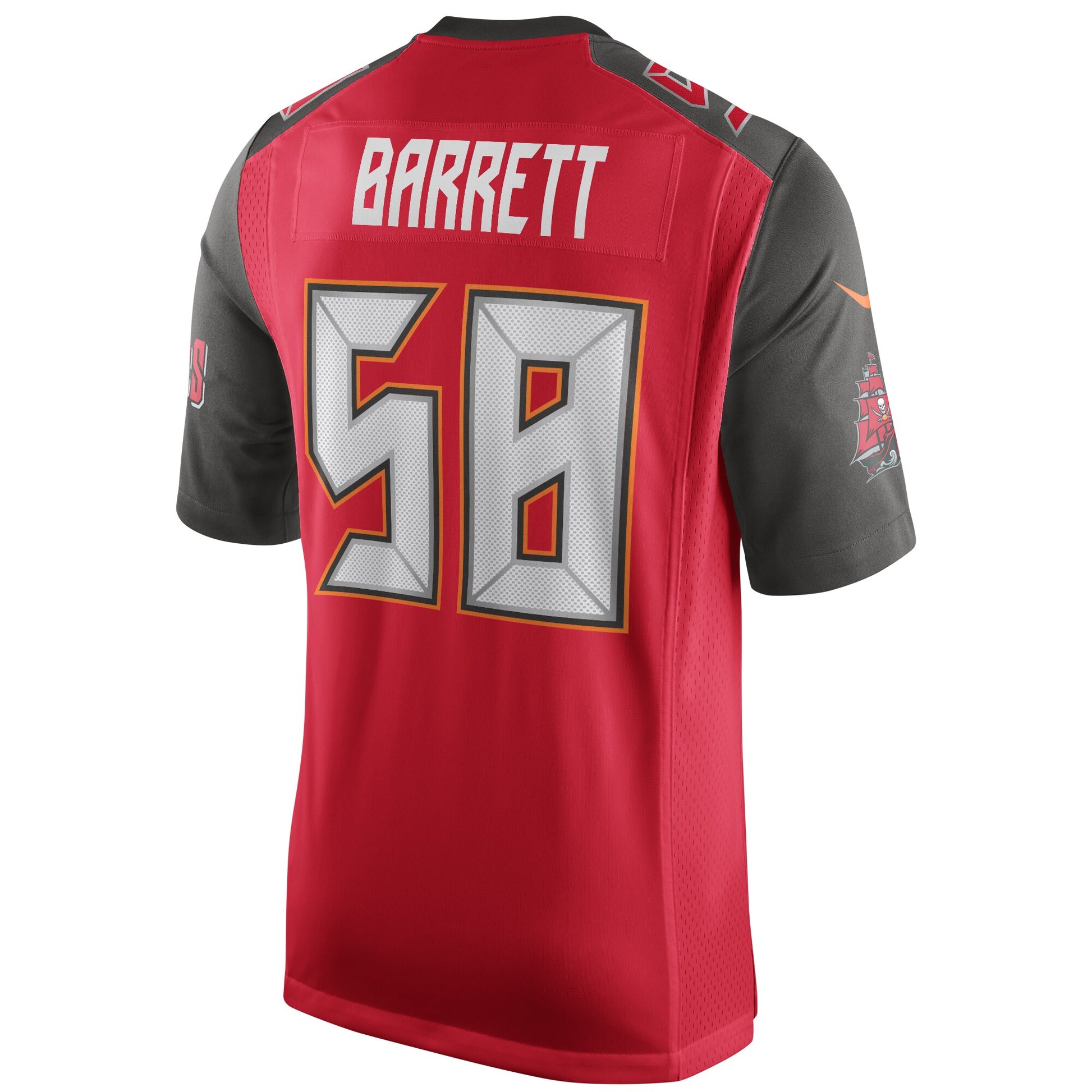 Tampa Bay Buccaneers Shaquil Barrett Game Red Football Jersey product image