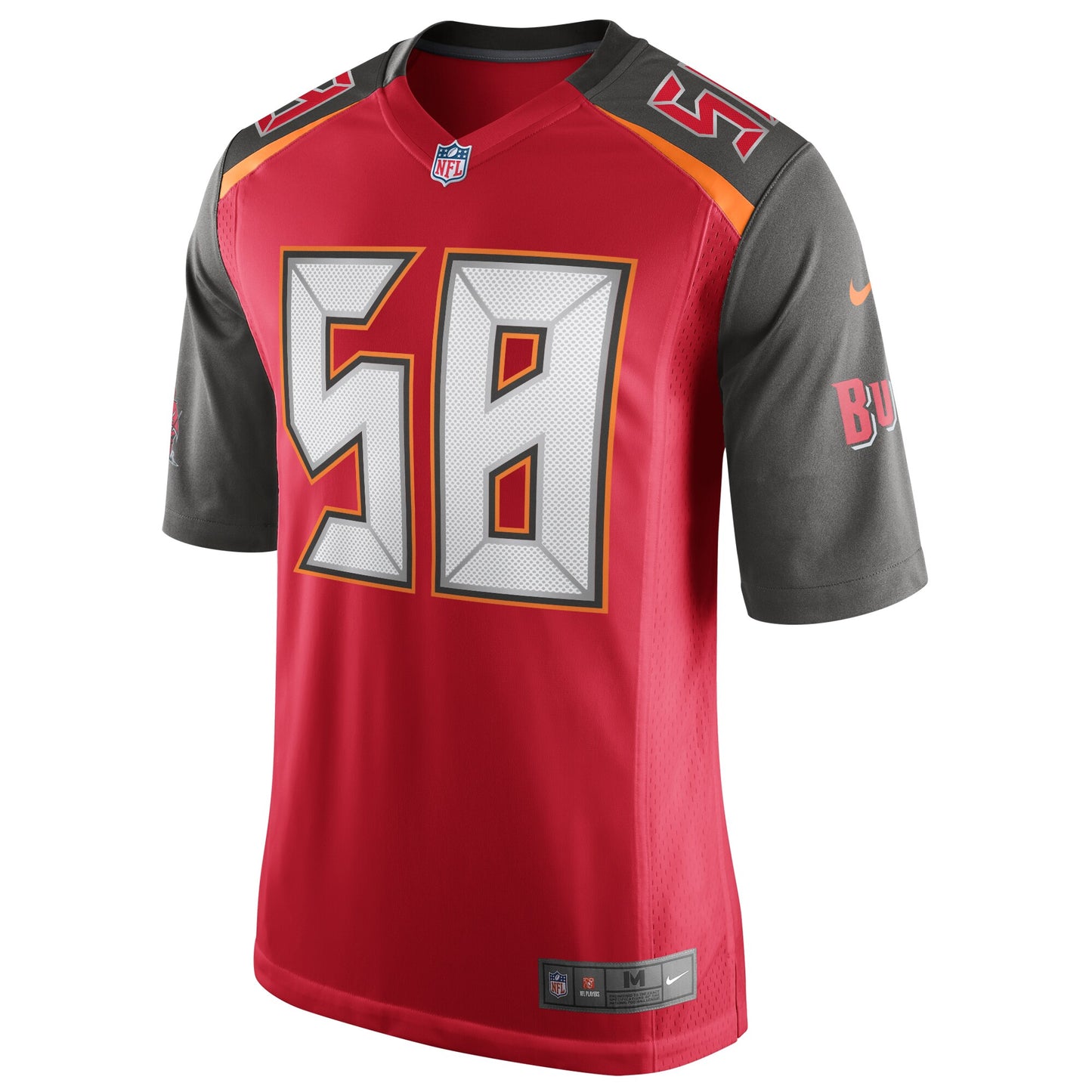 Tampa Bay Buccaneers Shaquil Barrett Game Red Football Jersey product image