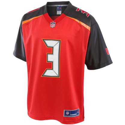 Tampa Bay Buccaneers Jameis Winston Pro Line Big & Tall Team Color Red Football Jersey product image