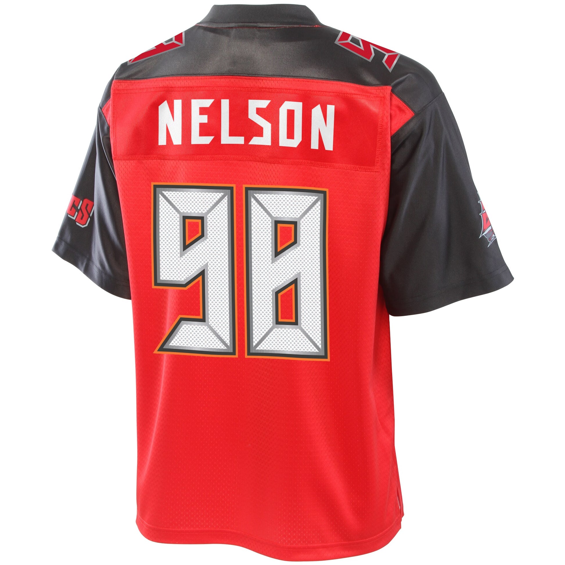 Tampa Bay Buccaneers Anthony Nelson Pro Line Big & Tall Red Football Jersey product image