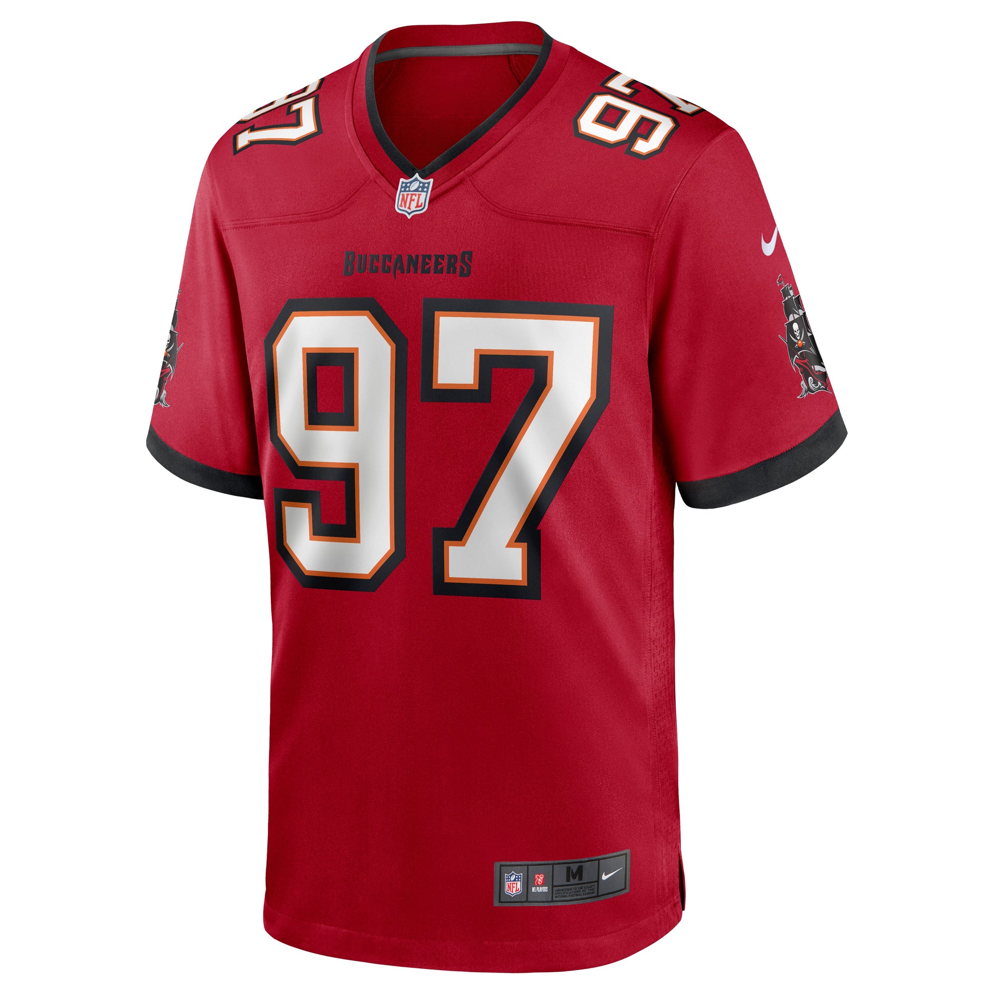 Tampa Bay Buccaneers Zach Triner Game Red Football Jersey product image