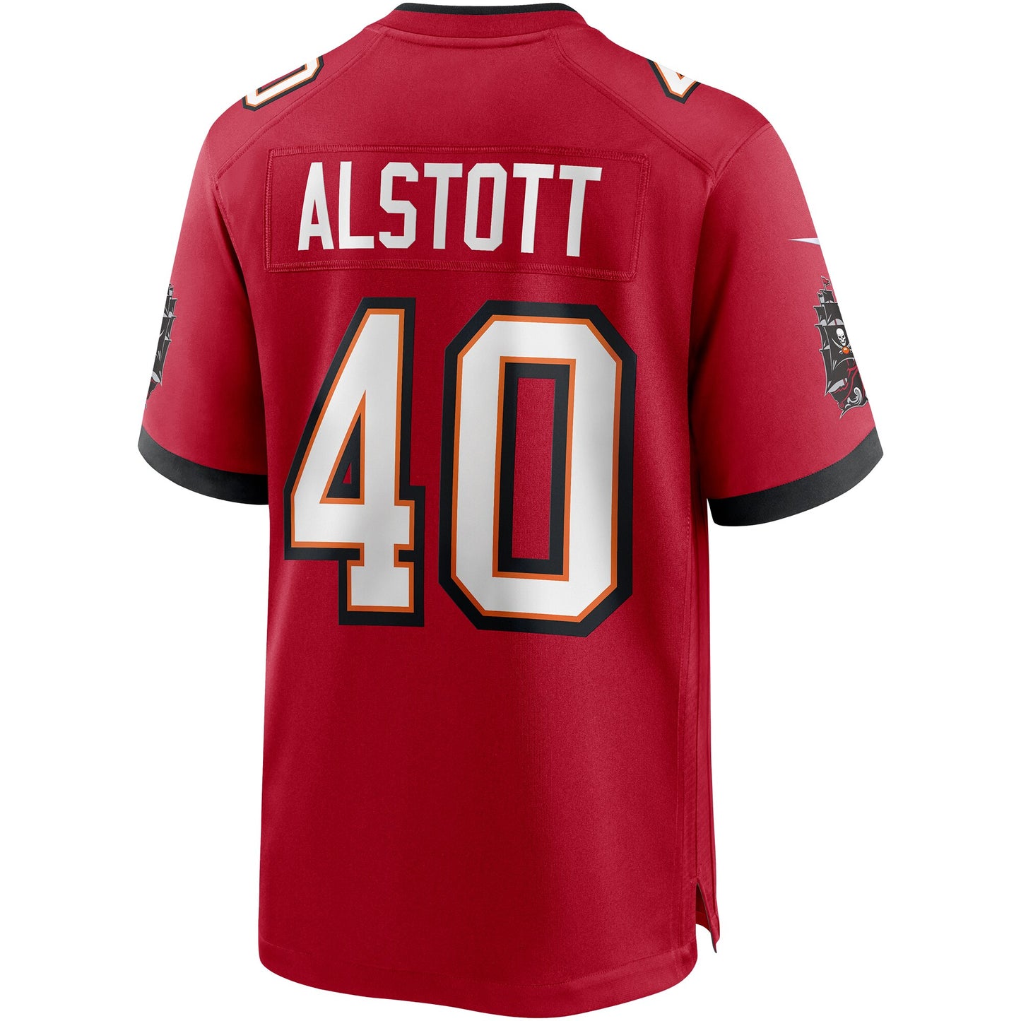 Tampa Bay Buccaneers Mike Alstott Game Red Football Jersey product image