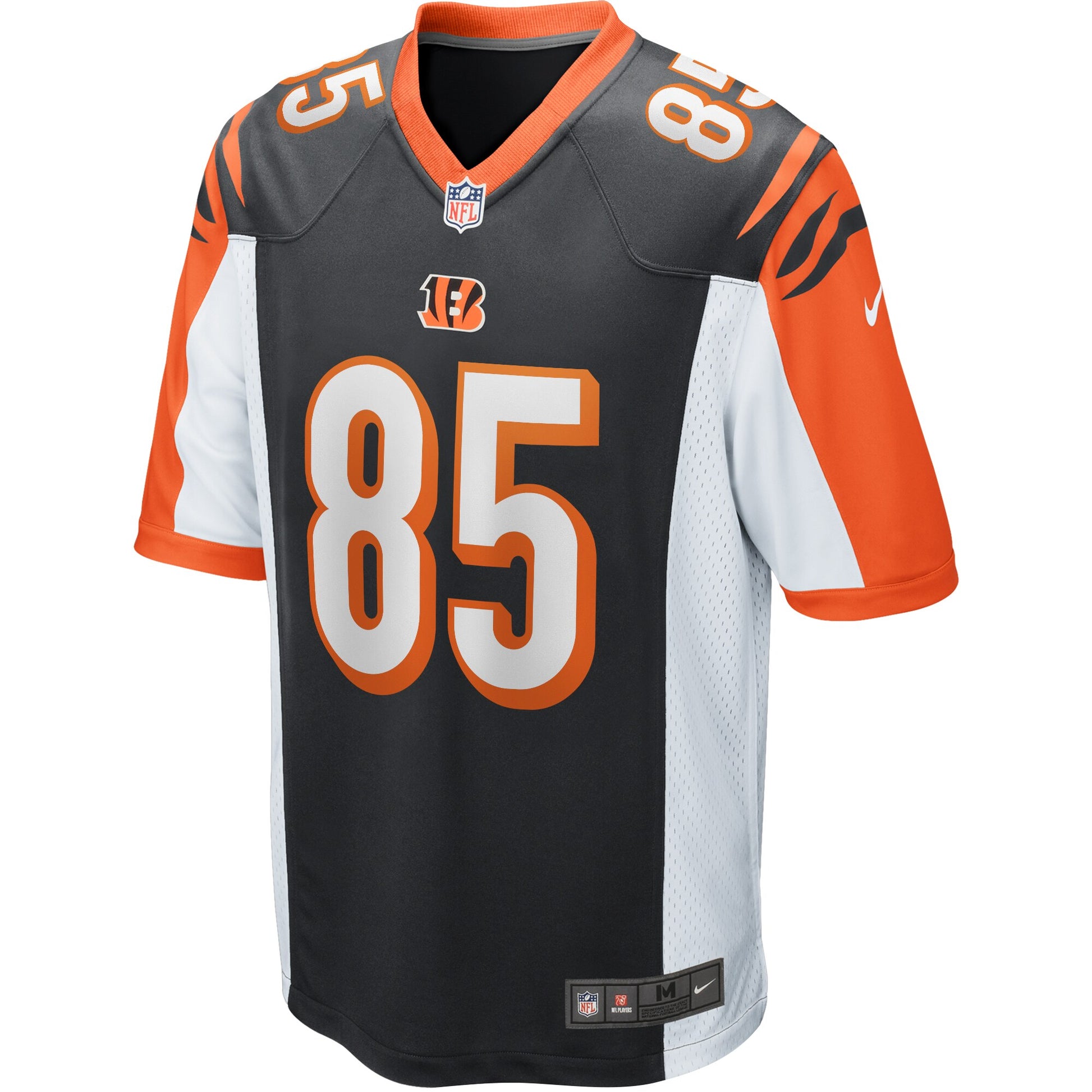 Cincinnati Bengals Tee Higgins Game Black Football Jersey product image