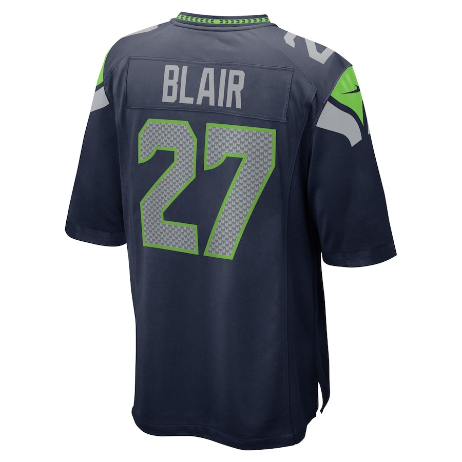 Seattle Seahawks Marquise Blair 2046 Game Navy Football Jersey product image