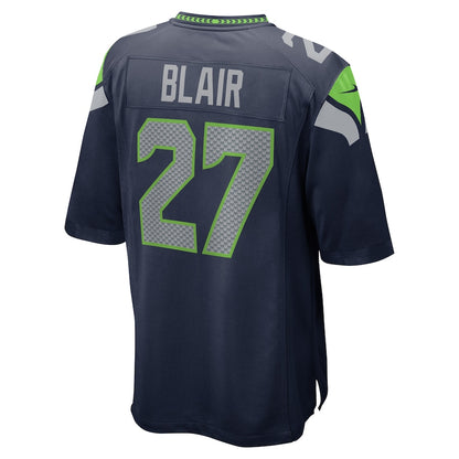 Seattle Seahawks Marquise Blair 2046 Game Navy Football Jersey product image
