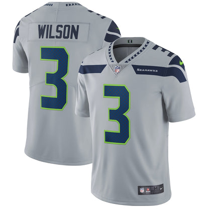 Seattle Seahawks Russell Wilson 2003 Limited Gray Football Jersey product image