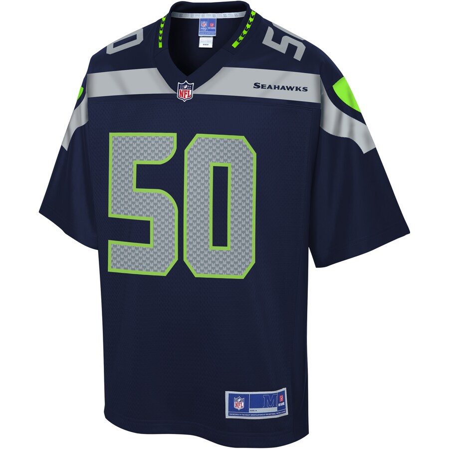 Seattle Seahawks K.j. Wright 2044 Pro Line Navy Football Jersey product image