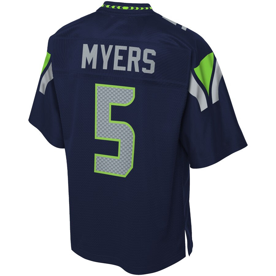 Seattle Seahawks Jason Myers 2081 Pro Line Navy Football Jersey product image
