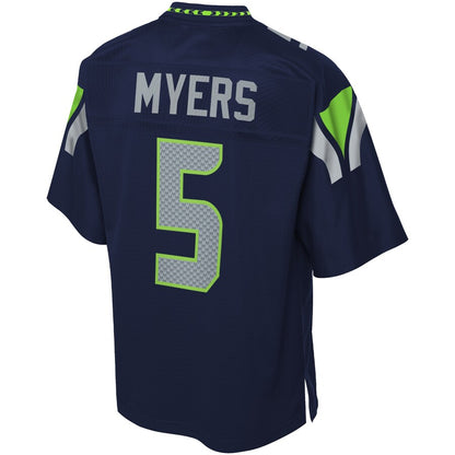 Seattle Seahawks Jason Myers 2081 Pro Line Navy Football Jersey product image