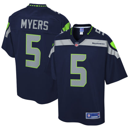 Seattle Seahawks Jason Myers 2081 Pro Line Navy Football Jersey product image