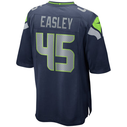 Seattle Seahawks Kenny Easley 2060 Game Navy Football Jersey product image