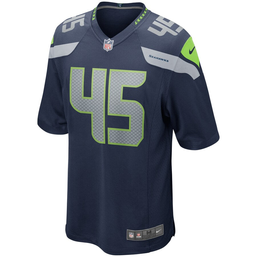 Seattle Seahawks Kenny Easley 2060 Game Navy Football Jersey product image