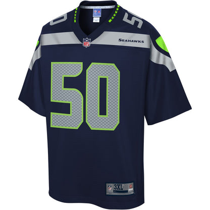 Seattle Seahawks K.j. Wright 2083 Pro Line Big & Tall Navy Football Jersey product image