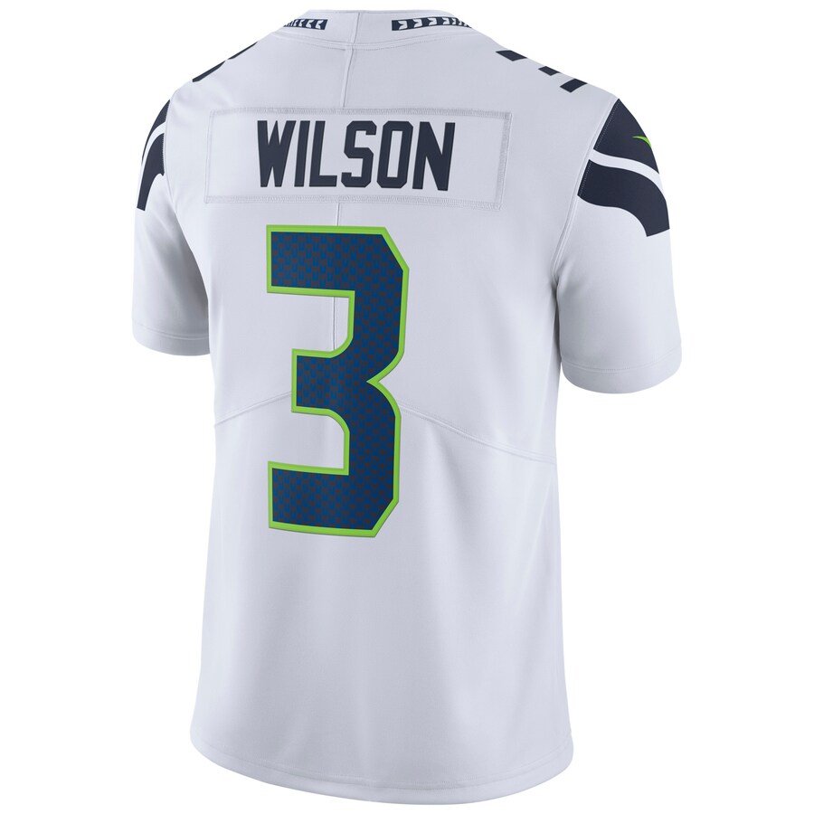 Seattle Seahawks Russell Wilson 1996 Limited White Football Jersey product image