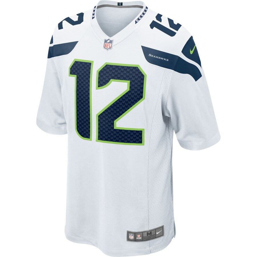 Seattle Seahawks 1994 Alternate Game White Football Jersey product image