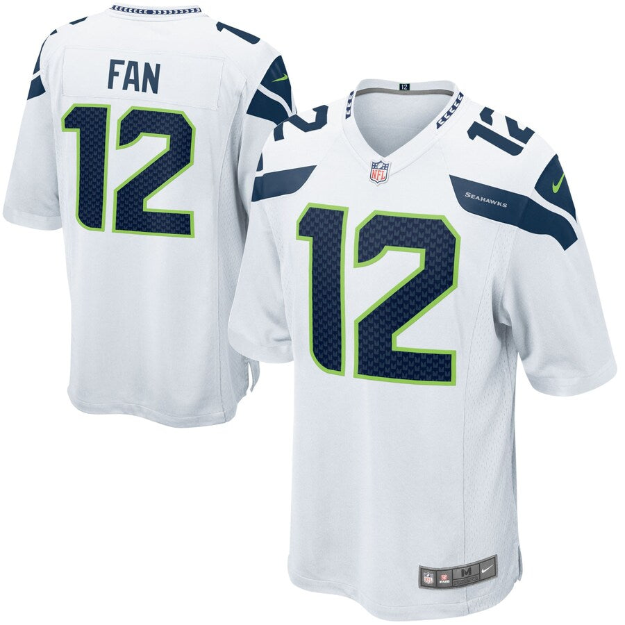 Seattle Seahawks 1994 Alternate Game White Football Jersey product image