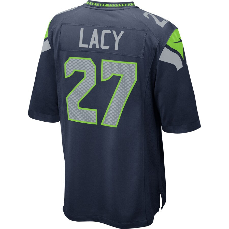 Seattle Seahawks Eddie Lacy 2084 Game Navy Football Jersey product image