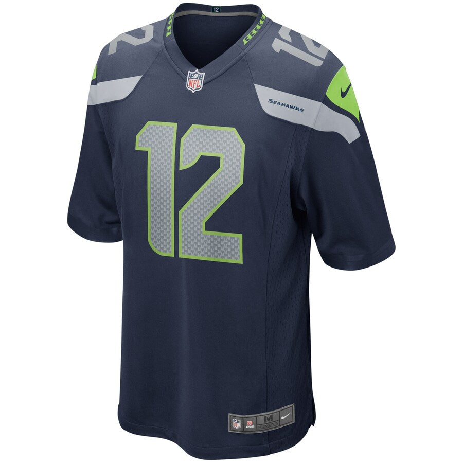 Seattle Seahawks 1992 Game Navy Football Jersey product image