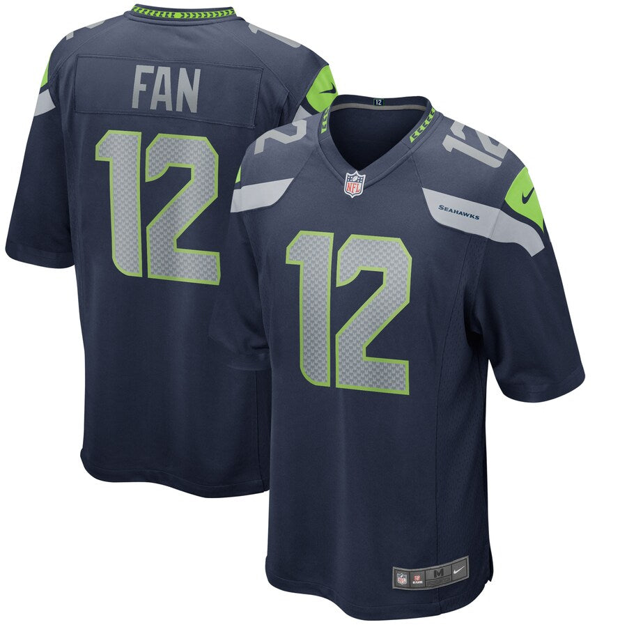 Seattle Seahawks 1992 Game Navy Football Jersey product image