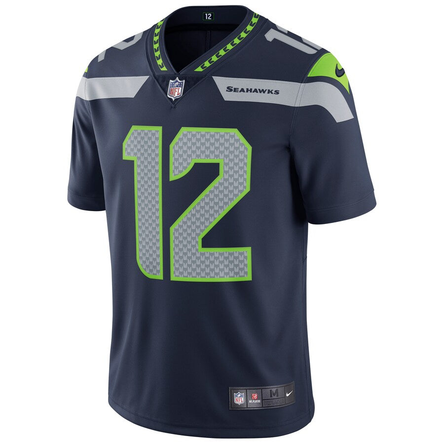 Seattle Seahawks 2075 Limited Navy Football Jersey product image