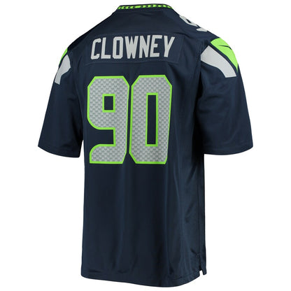 Seattle Seahawks Jadeveon Clowney 2022 Game Navy Football Jersey product image