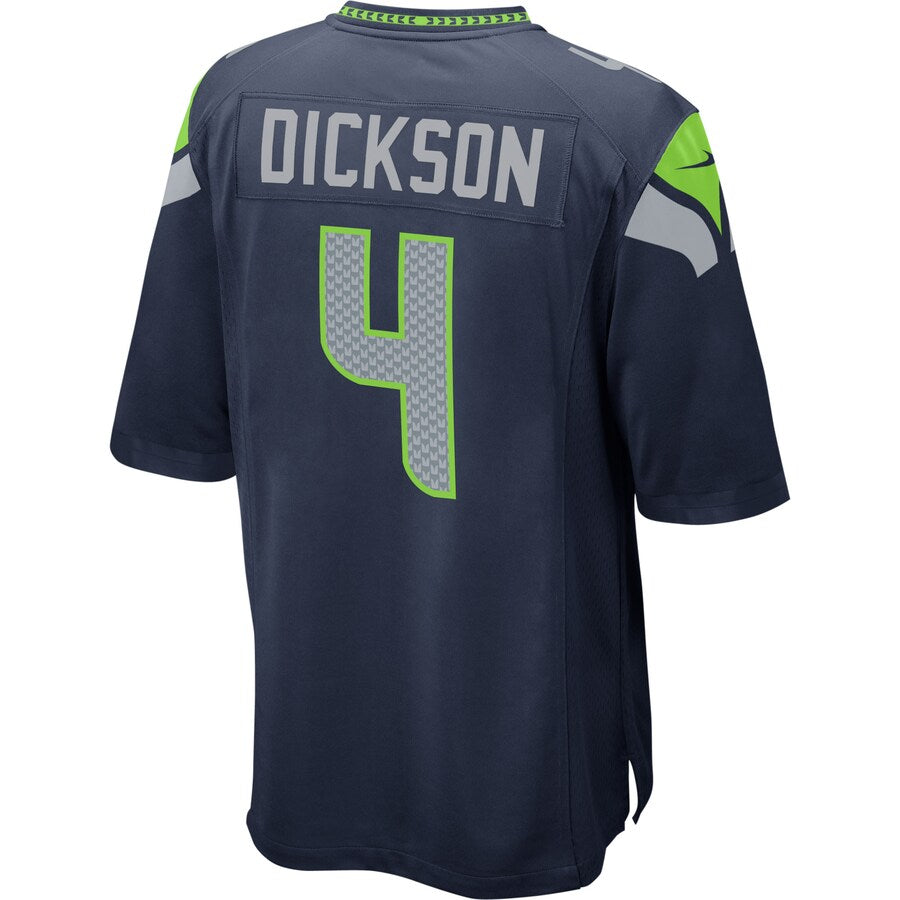 Seattle Seahawks Michael Dickson 2021 Game Navy Football Jersey product image