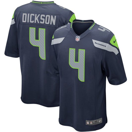 Seattle Seahawks Michael Dickson 2021 Game Navy Football Jersey product image