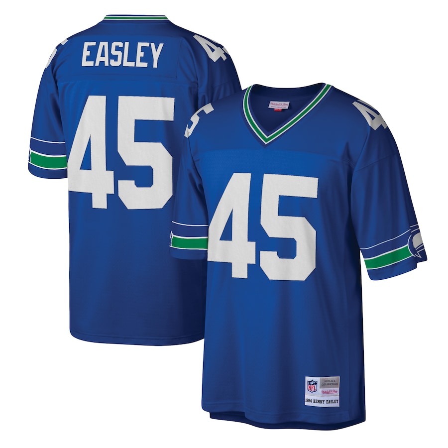 Seattle Seahawks Kenny Easley 2012 Legacy Royal Football Jersey product image