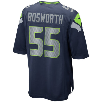 Seattle Seahawks Brian Bosworth 2039 Game Navy Football Jersey product image