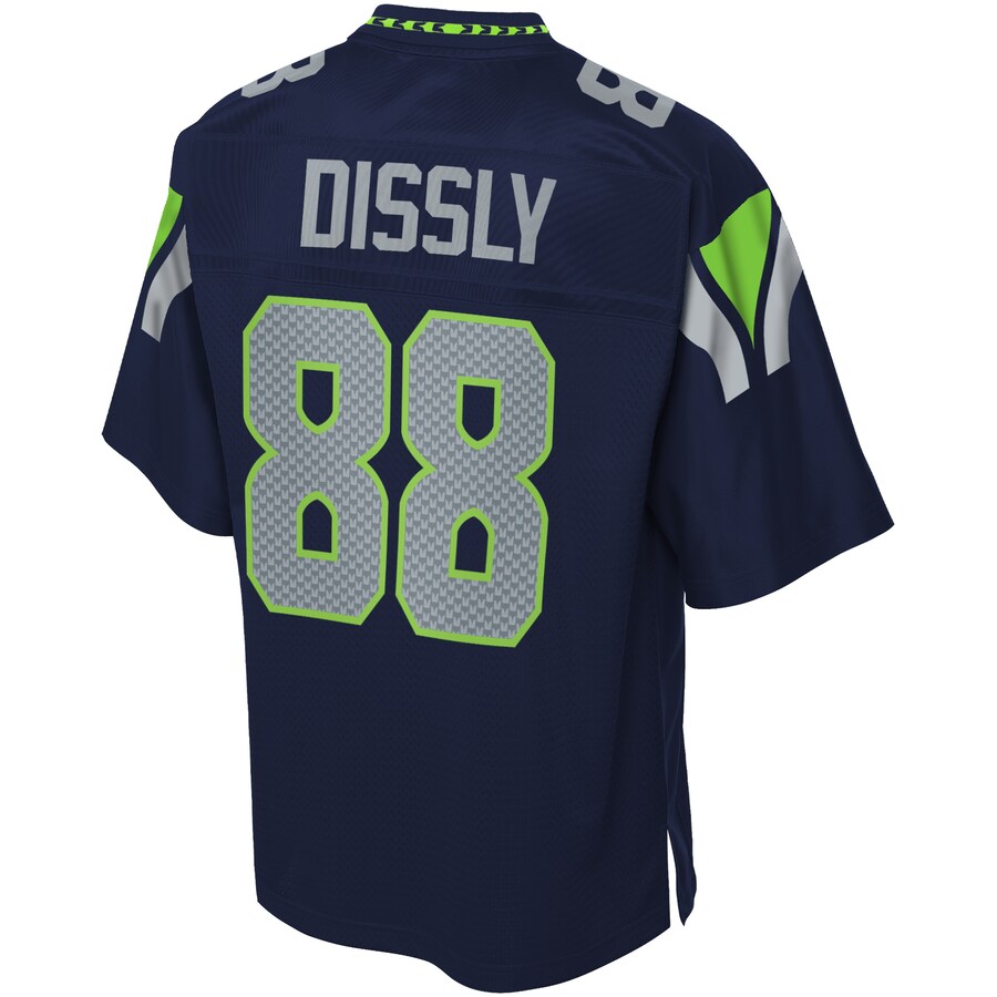 Seattle Seahawks Will Dissly 2088 Pro Line Navy Football Jersey product image