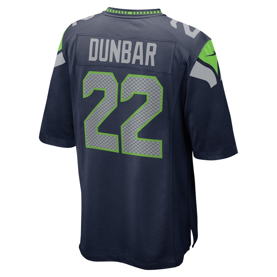 Seattle Seahawks Quinton Dunbar 2037 Game Navy Football Jersey product image