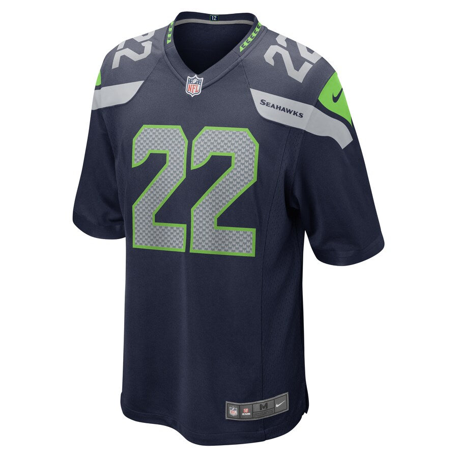 Seattle Seahawks Quinton Dunbar 2037 Game Navy Football Jersey product image