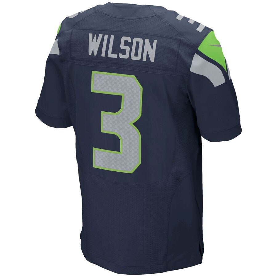 Seattle Seahawks Russell Wilson 2019 Navy Football Jersey product image