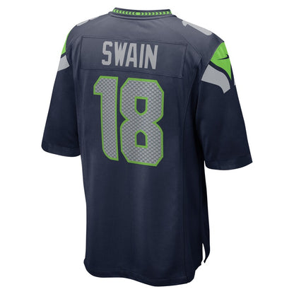 Seattle Seahawks Freddie Swain 2033 Game Navy Football Jersey product image