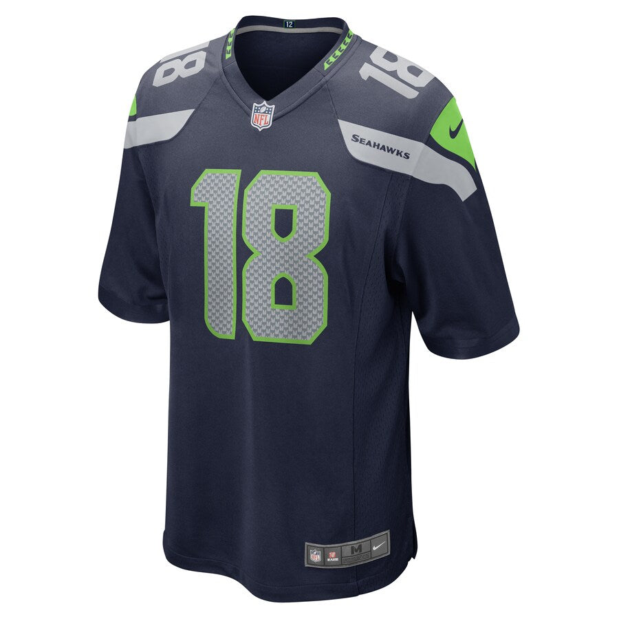 Seattle Seahawks Freddie Swain 2033 Game Navy Football Jersey product image